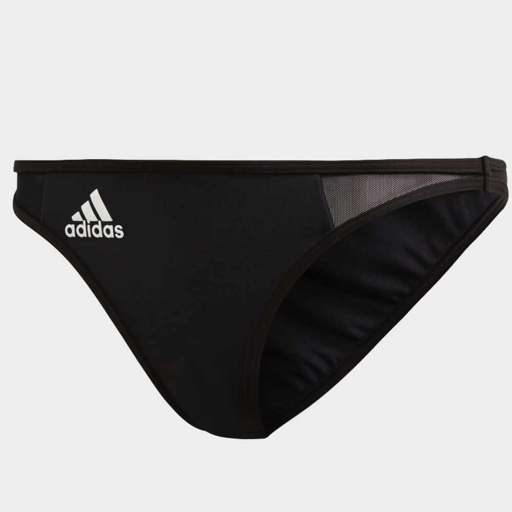 Adidas low rise high cut bikini bottoms